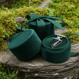 Z ARRON DESIGN Collana con ciondolo in filo di rame Serenity Moonstone