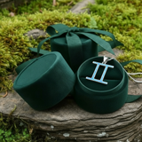 Z ARRON DESIGN Serenity Moonstone kobbertråd vedhæng halskæde