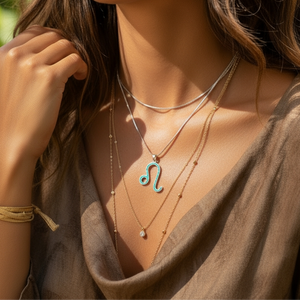 Z ARRON DESIGN Collier avec pendentif en fil de cuivre et pierre de lune Serenity