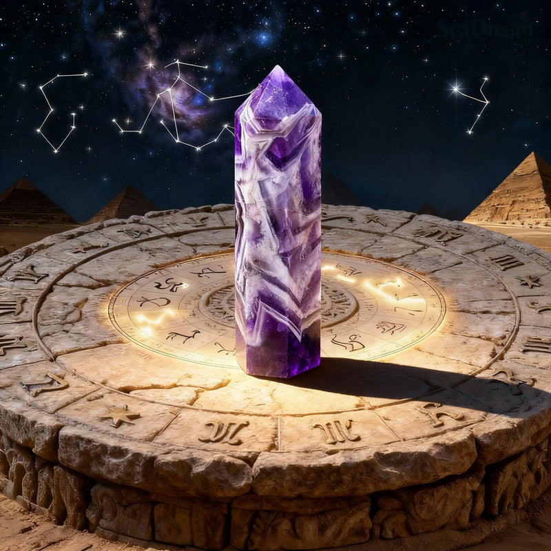 ♈ Vædderen - 21. marts - 19. april - Zodiac Crystal Fusion-sæt med etui