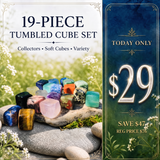 19 Parça Eskitme Küp Set
