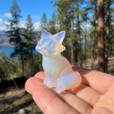 Crystal Animal Spirit Totems: Opalite Wisdom Fox