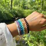 7-delige Mala kralenarmband Chakra-set (een armband voor elke chakra)