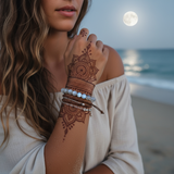 7-delige Mala kralenarmband Chakra-set (een armband voor elke chakra)