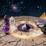 ♈ Vædderen - 21. marts - 19. april - Zodiac Crystal Fusion-sæt med etui