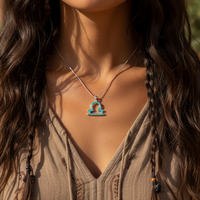 Z ARRON DESIGN Collier avec pendentif en fil de cuivre et pierre de lune Serenity