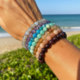 7-delige Mala kralenarmband Chakra-set (een armband voor elke chakra)