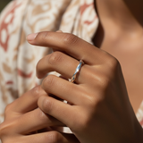 Z ARRON DESIGN Serenity Moonstone kobbertråd vedhæng halskæde