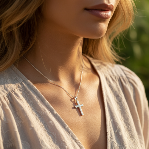 Z ARRON DESIGN Collier avec pendentif en fil de cuivre et pierre de lune Serenity
