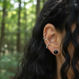 Z ARRON DESIGN Collar con colgante de alambre de cobre con piedra lunar Serenity