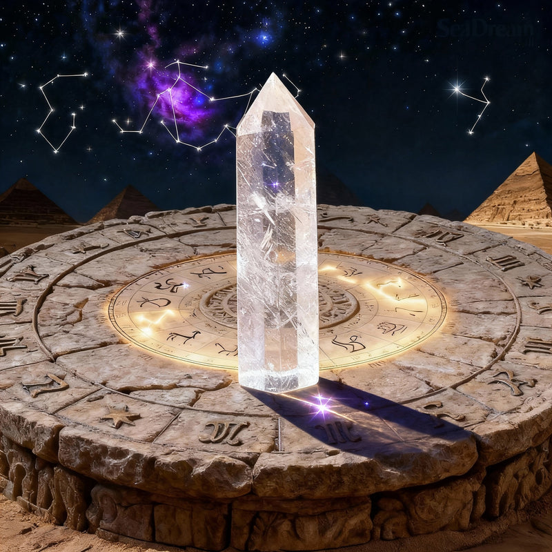 ♈ Vædderen - 21. marts - 19. april - Zodiac Crystal Fusion-sæt med etui