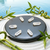 Z ARRON DESIGN Collar con colgante de alambre de cobre con piedra lunar Serenity