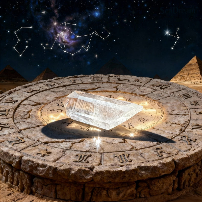 ♈ Vædderen - 21. marts - 19. april - Zodiac Crystal Fusion-sæt med etui