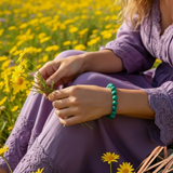 Z ARRON DESIGN Serenity Moonstone kobbertråd vedhæng halskæde