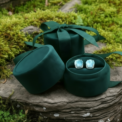 Z ARRON DESIGN Serenity Moonstone kobbertråd anheng halskjede