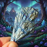 🦔CRYSTAL CASCADE PEACOCK KYANITE PRIZE WINNER🦔
