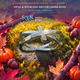 Z ARRON DESIGN Serenity Moonstone kobbertråd anheng halskjede