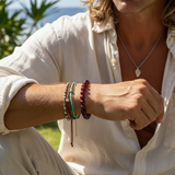 7-delige Mala kralenarmband Chakra-set (een armband voor elke chakra)
