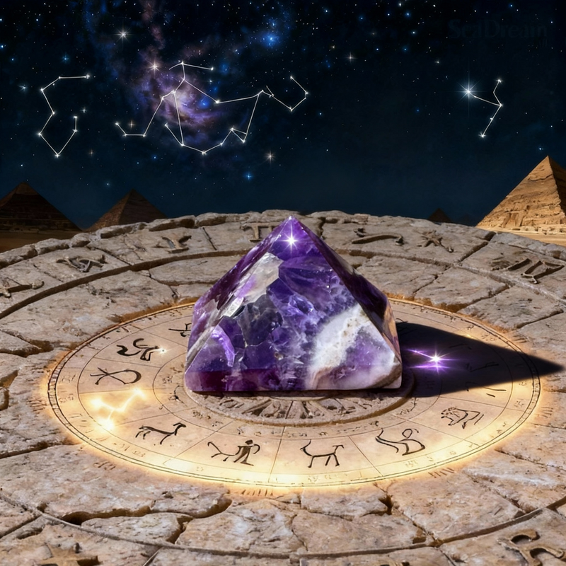 ♈ Vædderen - 21. marts - 19. april - Zodiac Crystal Fusion-sæt med etui