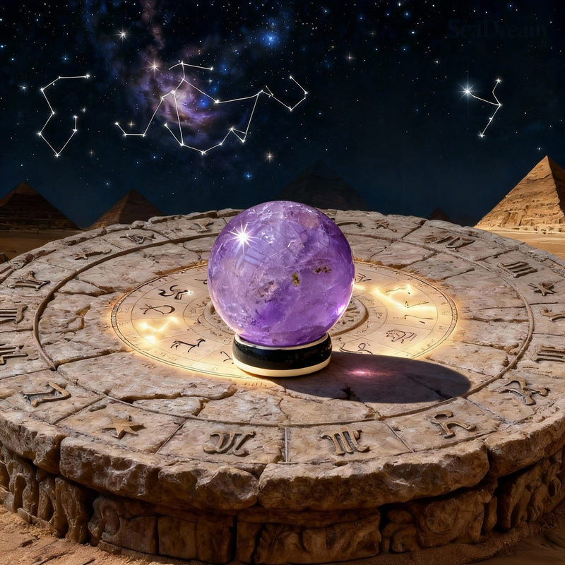♈ Vædderen - 21. marts - 19. april - Zodiac Crystal Fusion-sæt med etui