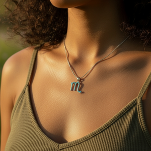 Z ARRON DESIGN Collar con colgante de alambre de cobre con piedra lunar Serenity