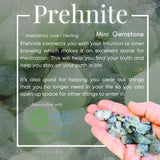 Prehnite With Tourmaline Mini Gemstones (50 Gram / 1.7oz. Lot)