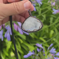 Moonstone Flash Handcrafted Pendant