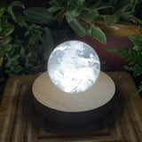 Krystallstemningslys (Quartz Sphere-Medium)