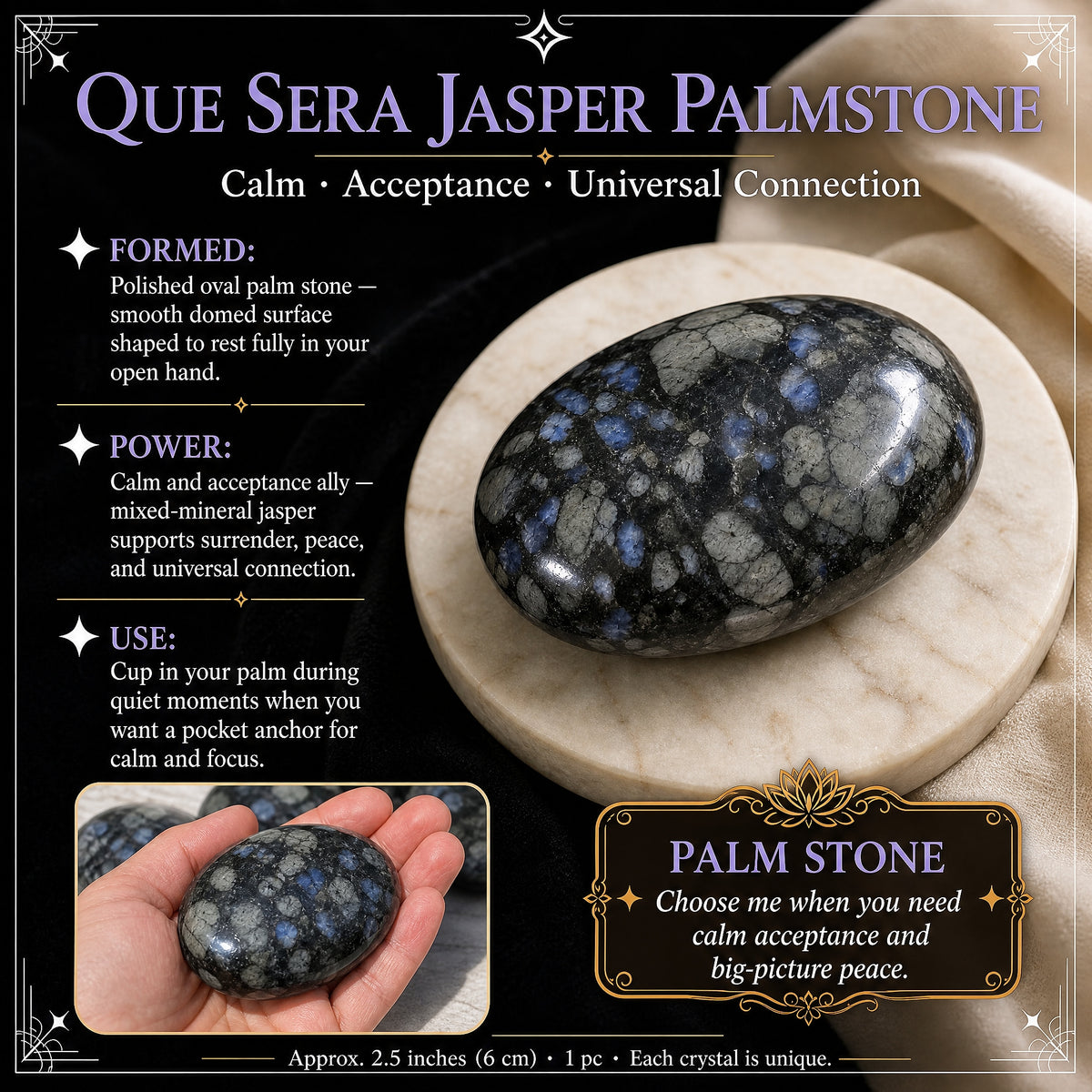 Que Sera Jasper Palmstone