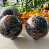 Red Granite Sphere - sphere