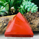 Red Jasper Pyramid - Medium - pyramids