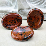 Red Obsidian Worry Stone - worrystone