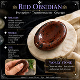 60% DE DESCUENTO VENTA DE 1 DÍA - Protect from Stress" Worry Stone Set de 15 + bolsa de terciopelo