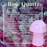 Rose Quartz Mushroom - mushroom