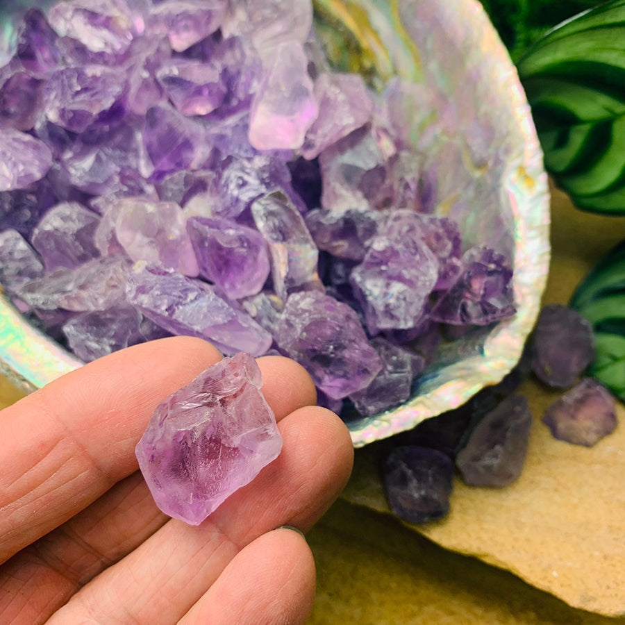 Zebra Amethyst Rugh Rough Amethyst (50 Gram / 1.7oz. Lot) – Spirit Magicka
