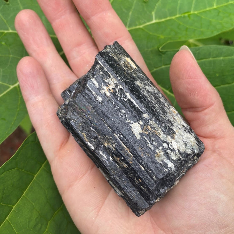 Rough Black Tourmaline Chunk - rawstone