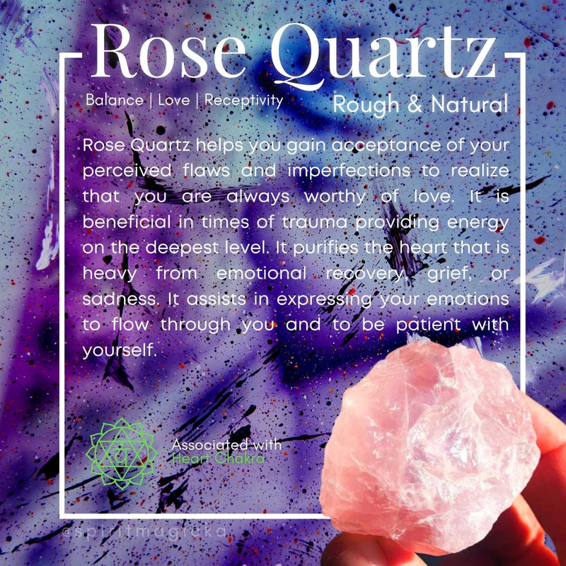 Rough Rose Quartz - rawstone