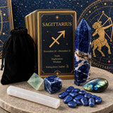 ♐ Skytten - 22. november - 21. december - Zodiac Crystal Fusion Sæt med etui