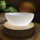 Selenite Crystal Bowl Mood Light