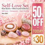 Collezione Self-Love Quarzo Rosa + Allies Crystal