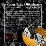 Snowflake Obsidian Rough - rawstone