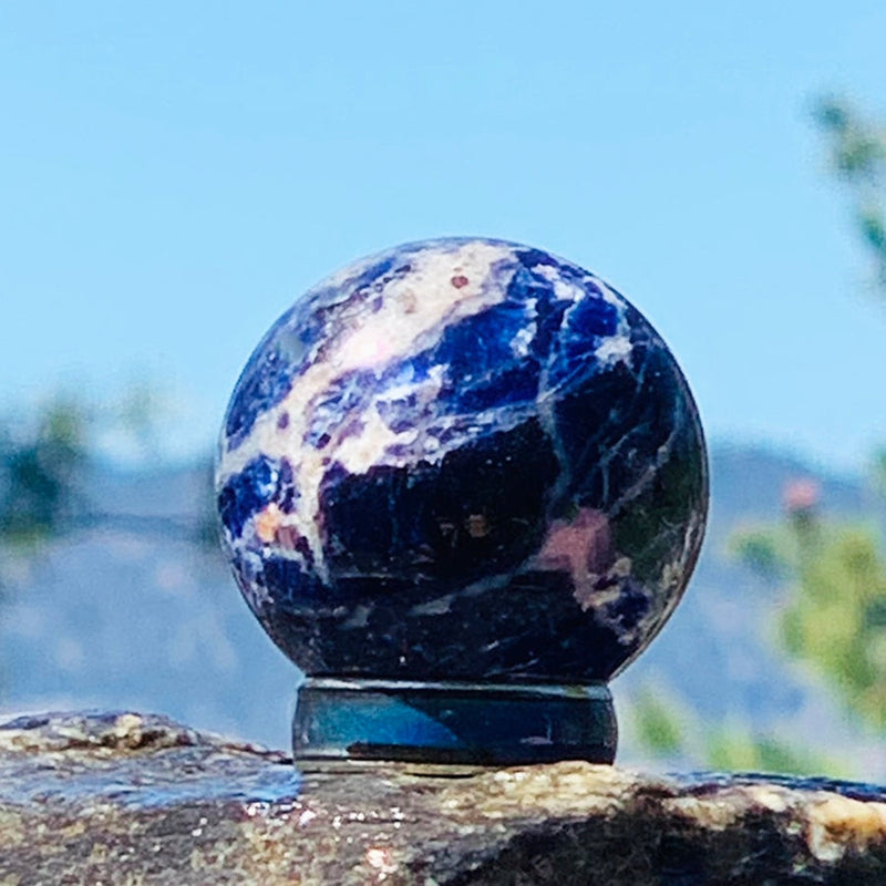 Sodalite Mini-Sphere – Spirit Magicka