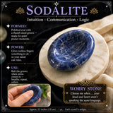 60% DE DESCUENTO VENTA DE 1 DÍA - Protect from Stress" Worry Stone Set de 15 + bolsa de terciopelo
