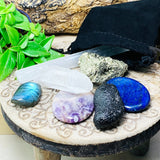 ARRON _ WE ARE WORKING ON Starseed POUCH Set of 7 Powerful Crystals
