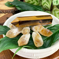 ÜCRETSİZ ÇEKİLİŞ! Kaplan Gözü ve Sitrin Seti (8 Parça) - (Sadece Kargo Ücretini Ödeyin)