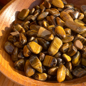 Tijgeroog mini-edelstenen (50 gram / 1,7 oz. Lot)