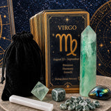 ♍ Maagd - 23 augustus - 22 september - Zodiac Crystal Fusion-set met etui