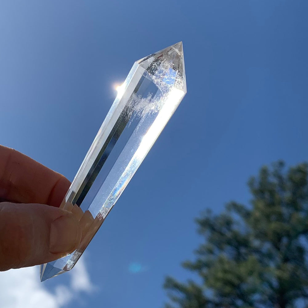 Crystip Vogel Cut Quartz Crystal (Energy Healing Wand) – Spirit Magicka