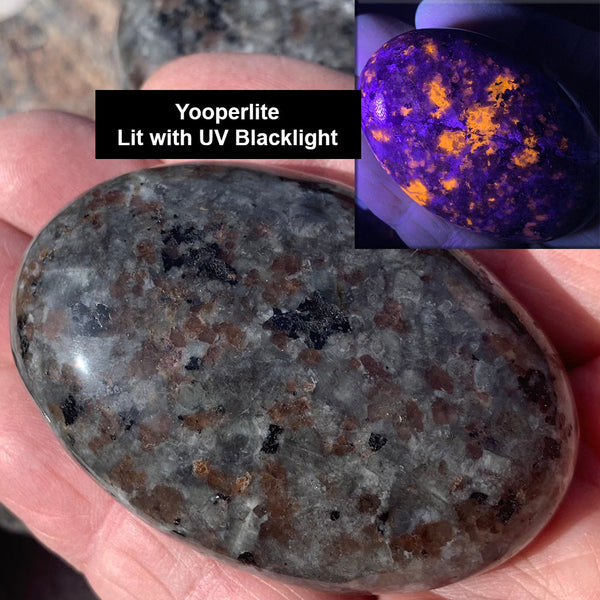 FREE GIVEAWAY! Yooperlite Glowing Palmstone