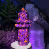 Yooperlite - The Stone the Glows! Generator + Mala Bracelet Combo Set!